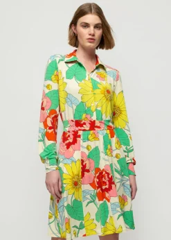 Blouse Jurk Met Bloemenprint<Vanilia Outlet