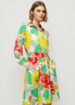Blouse Jurk Met Bloemenprint<Vanilia Outlet