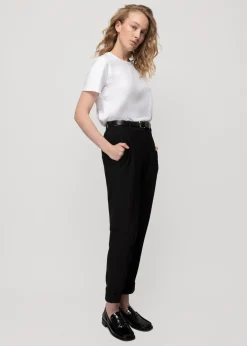Crinkle Structuur Chino<Vanilia Outlet