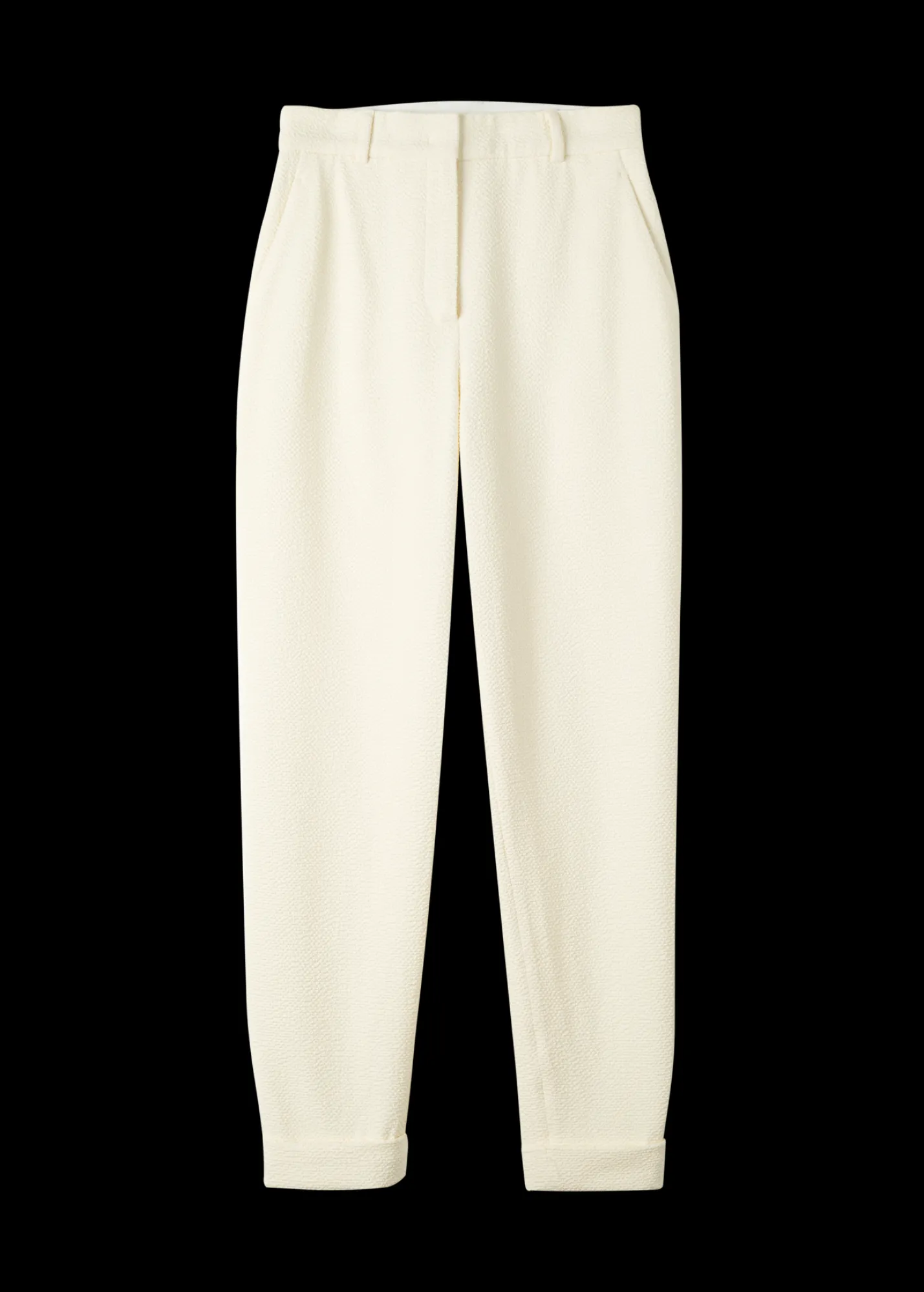 Crinkle Structuur Chino<Vanilia Online