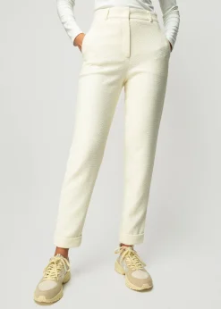 Crinkle Structuur Chino<Vanilia Online