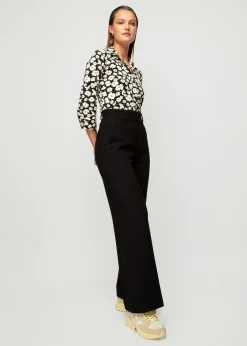 Crinkle Structuur Pantalon<Vanilia Clearance