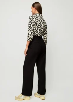 Crinkle Structuur Pantalon<Vanilia Clearance