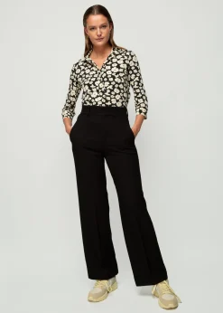 Crinkle Structuur Pantalon<Vanilia Clearance