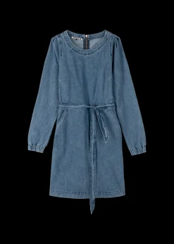 Denim Mini Jurk<Vanilia Hot