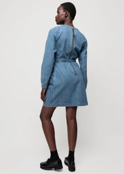 Denim Mini Jurk<Vanilia Hot