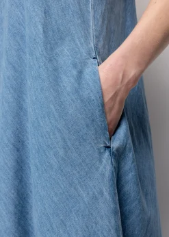 Denim Slip Dress<Vanilia Outlet