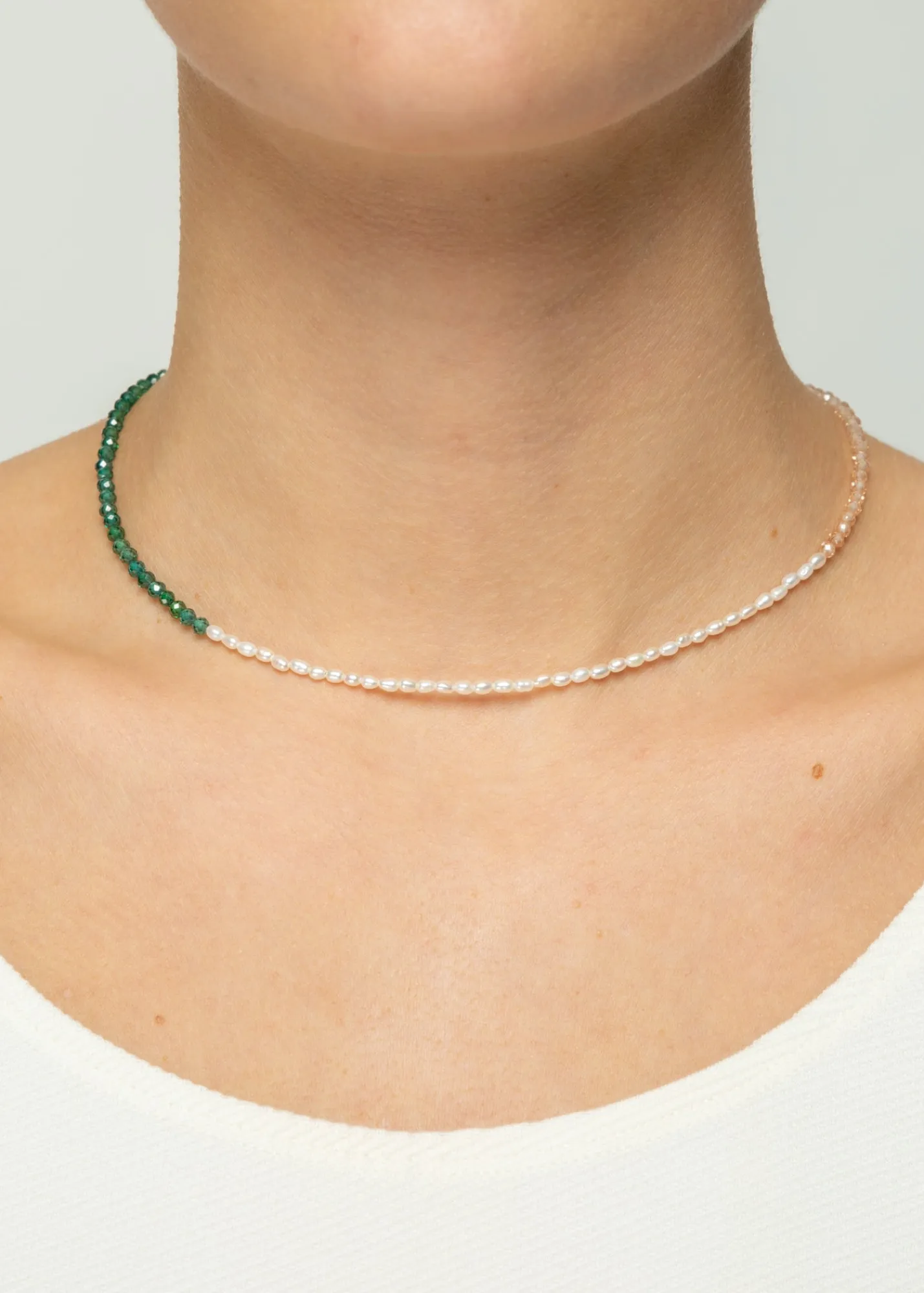 Enamel Ketting Gabriella<Vanilia Hot