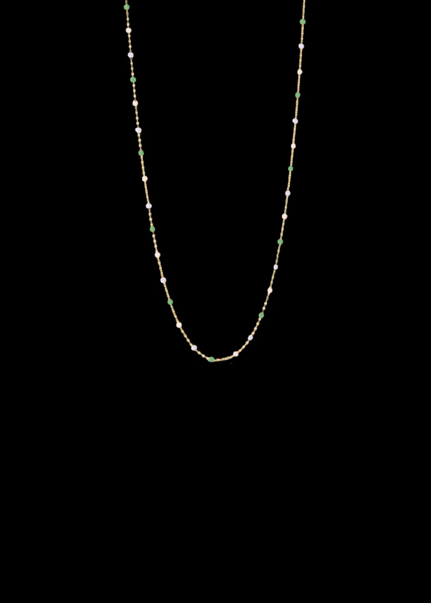 Enamel Ketting Lola<Vanilia Hot
