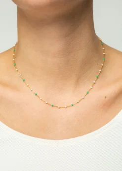 Enamel Ketting Lola<Vanilia Hot