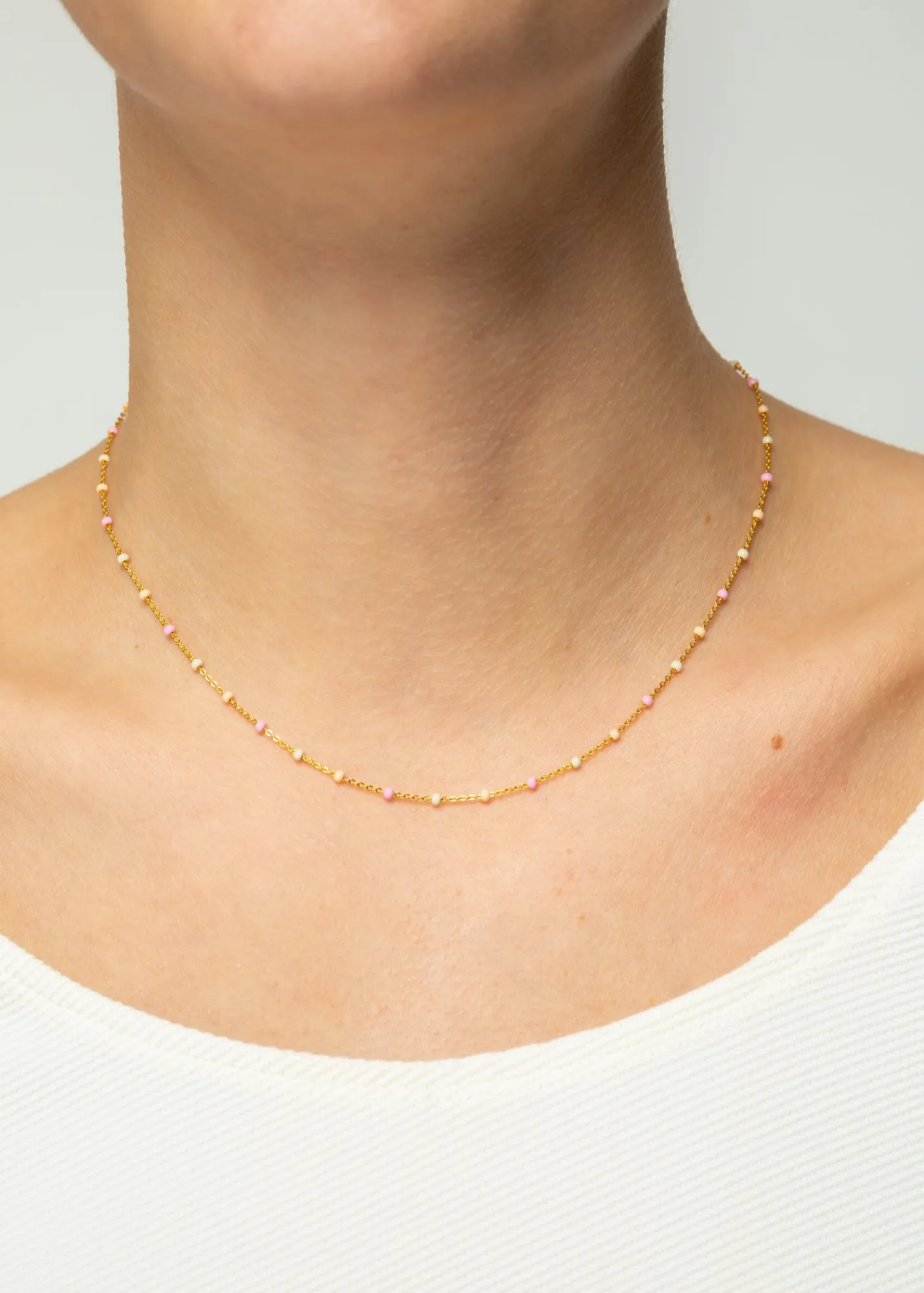 Enamel Ketting Lola<Vanilia Sale