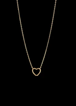 Enamel Ketting Organic Heart<Vanilia Best