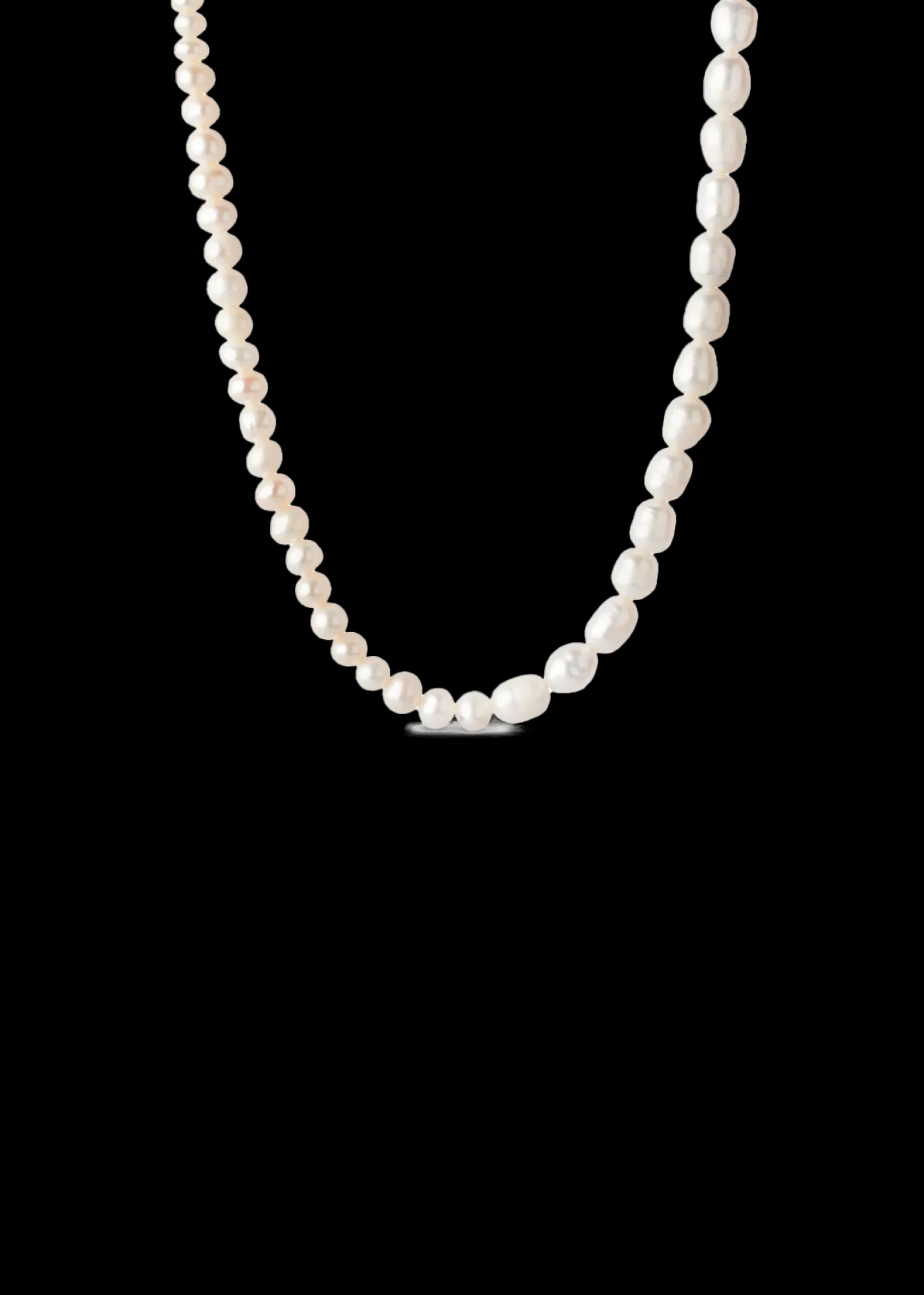 Enamel Ketting Pearlie<Vanilia New