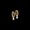Enamel Oorbellen Belle Met Parel<Vanilia New