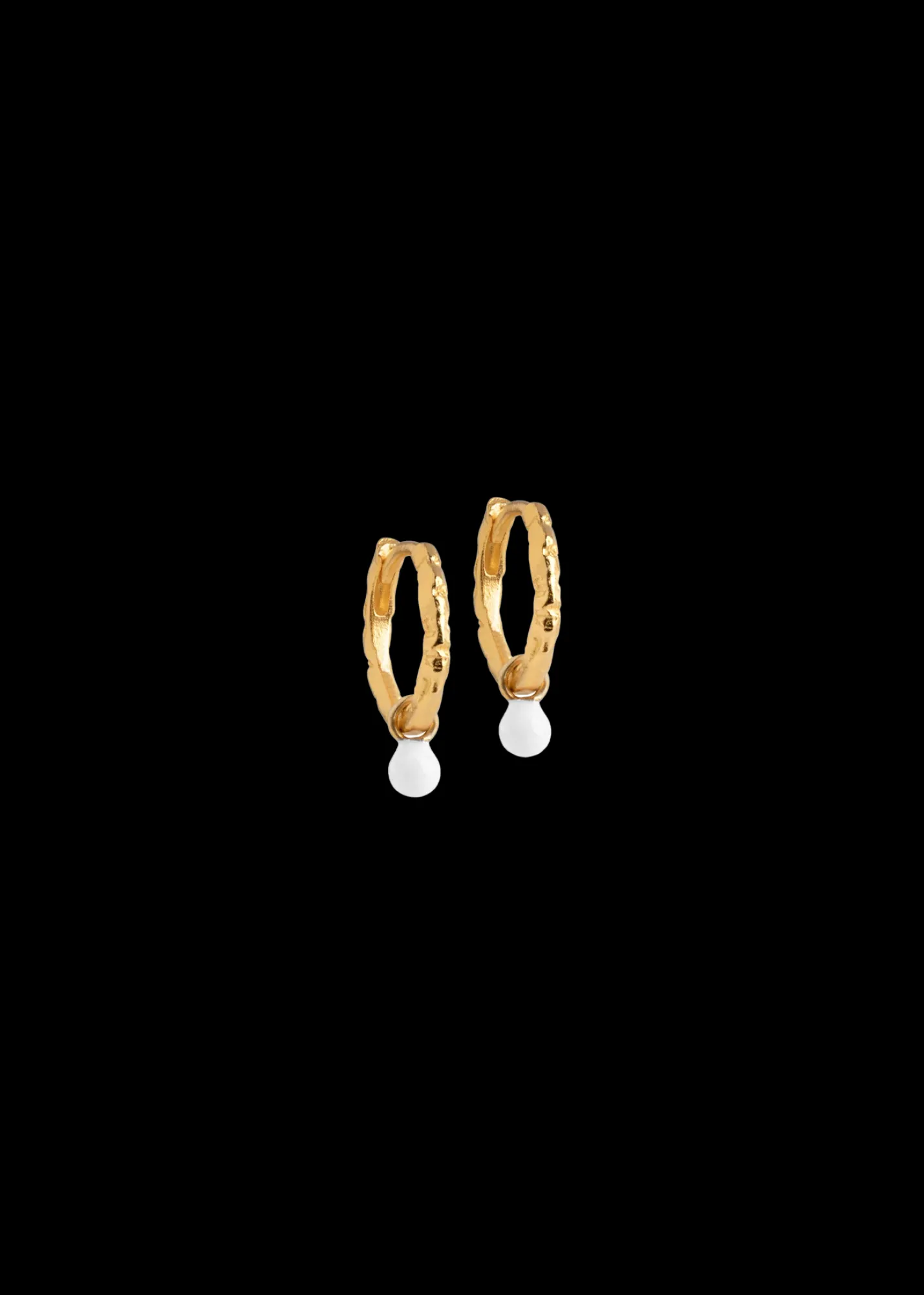 Enamel Oorbellen Belle Met Parel<Vanilia New