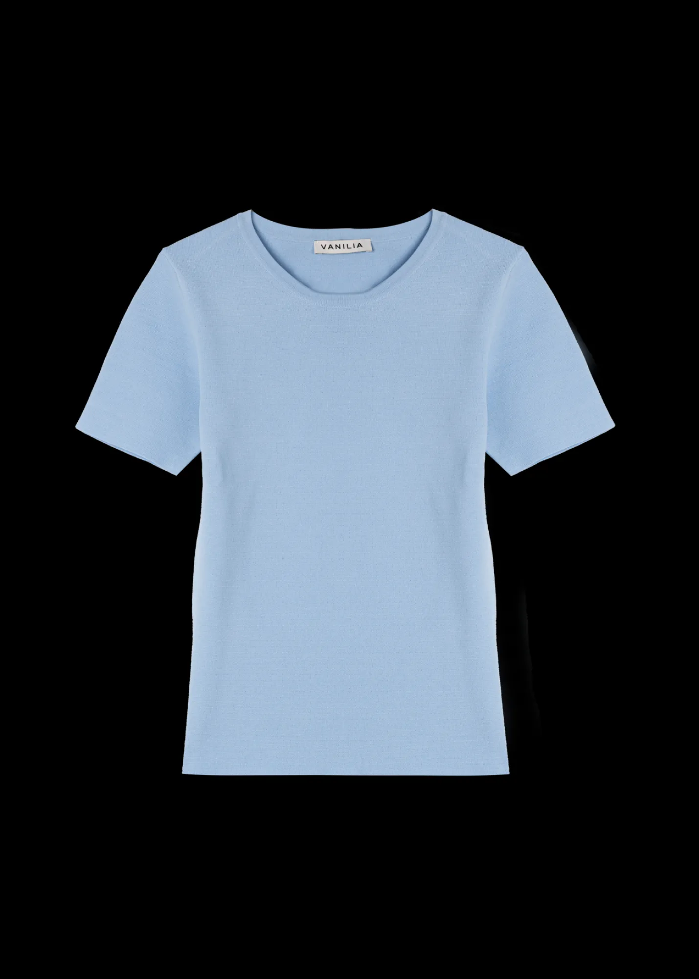 Gebreide Top Met Korte Mouw<Vanilia Sale