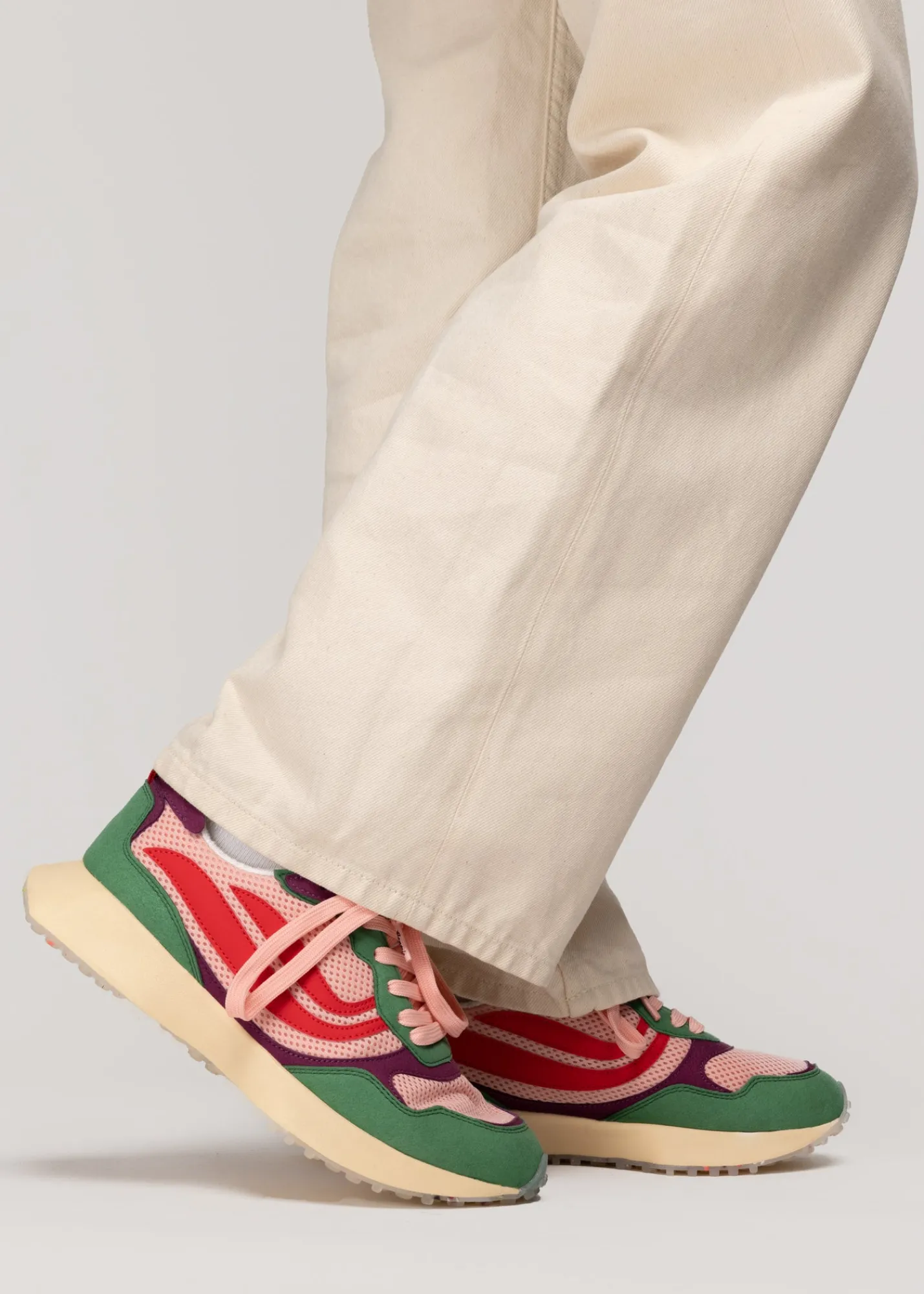 Genesis G-Marathon Sneaker Multi Mesh<Vanilia Hot