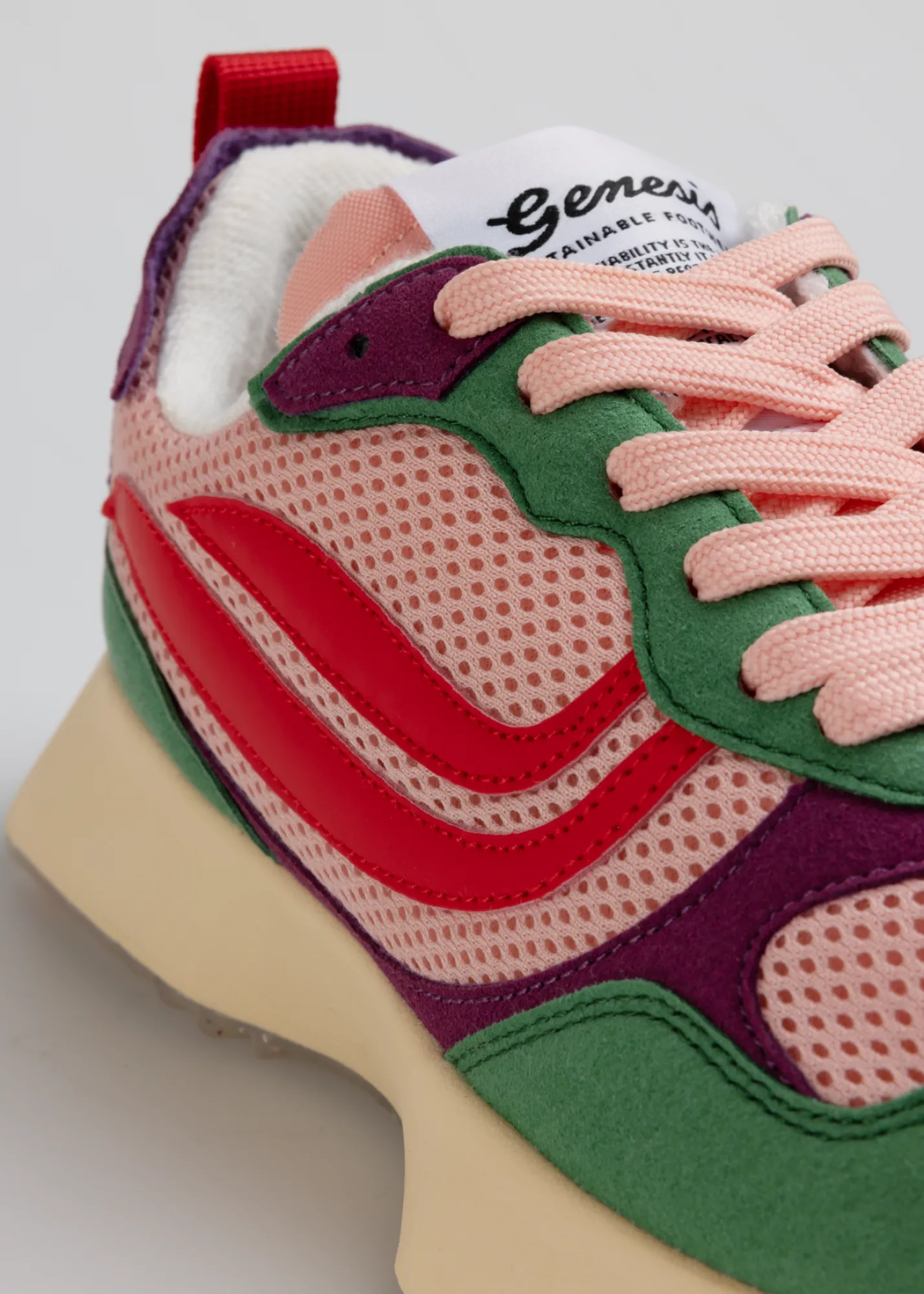 Genesis G-Marathon Sneaker Multi Mesh<Vanilia Hot
