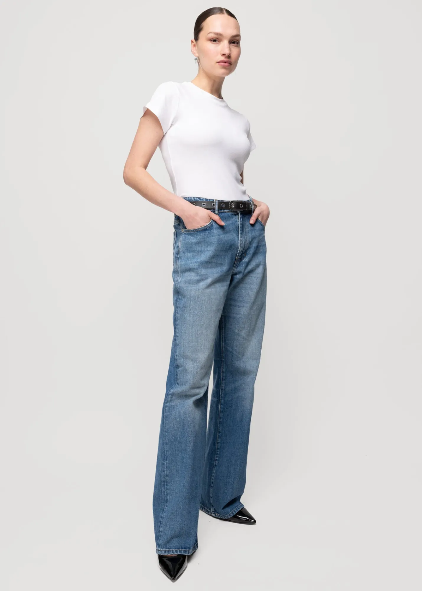 High Waist Jeans Straight Fit<Vanilia Best