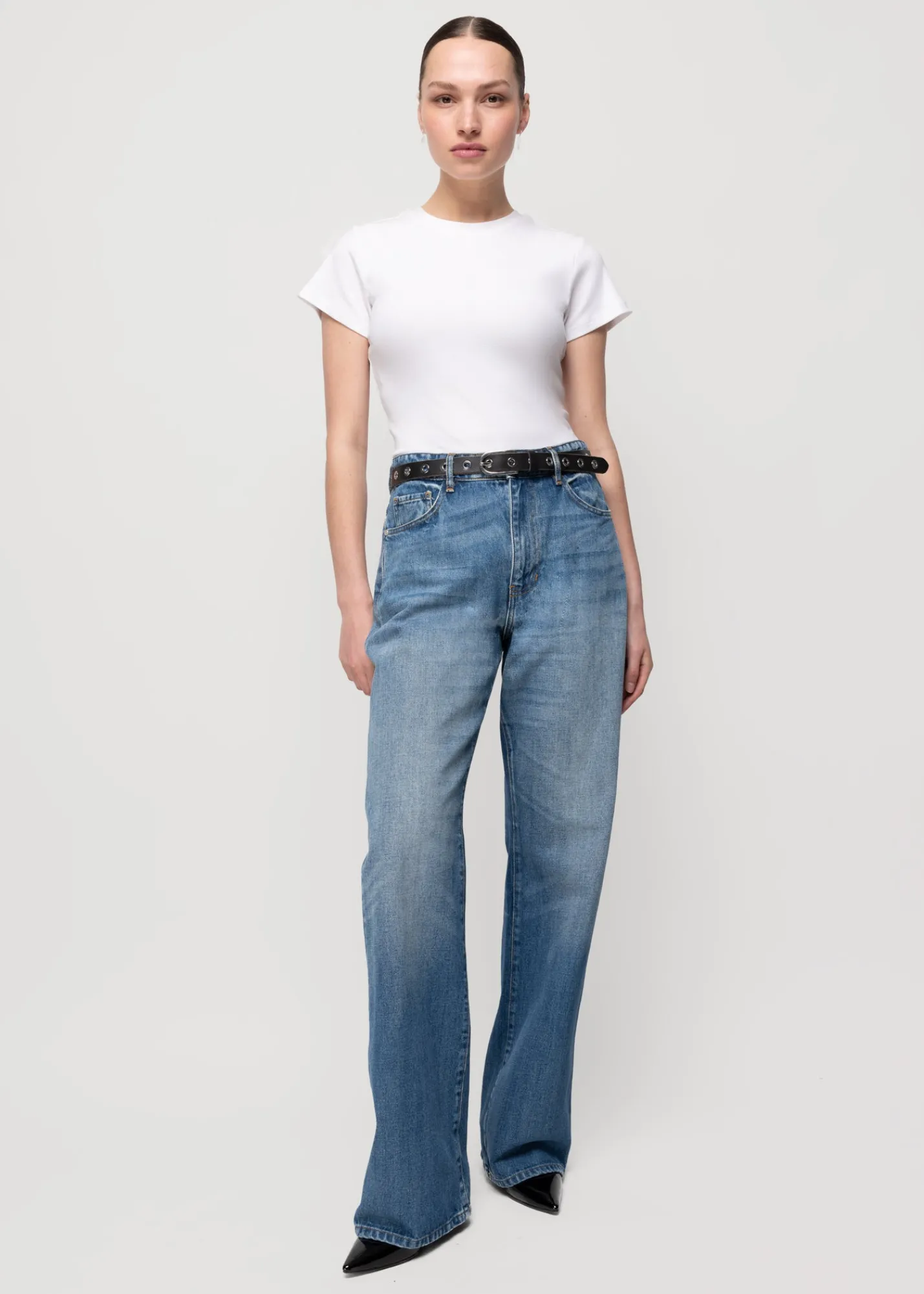 High Waist Jeans Straight Fit<Vanilia Best