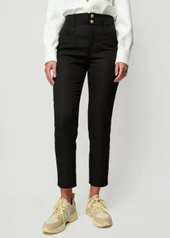 Jacquard Geweven Broek<Vanilia Discount