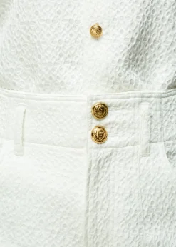Jacquard Geweven Broek<Vanilia Online