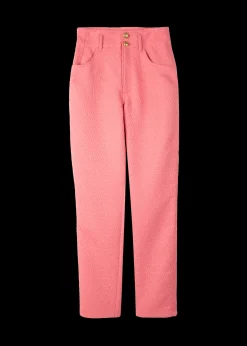 Jacquard Geweven Broek<Vanilia New