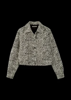 Jacquard Zebra Jasje<Vanilia Sale
