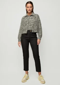 Jacquard Zebra Jasje<Vanilia Sale