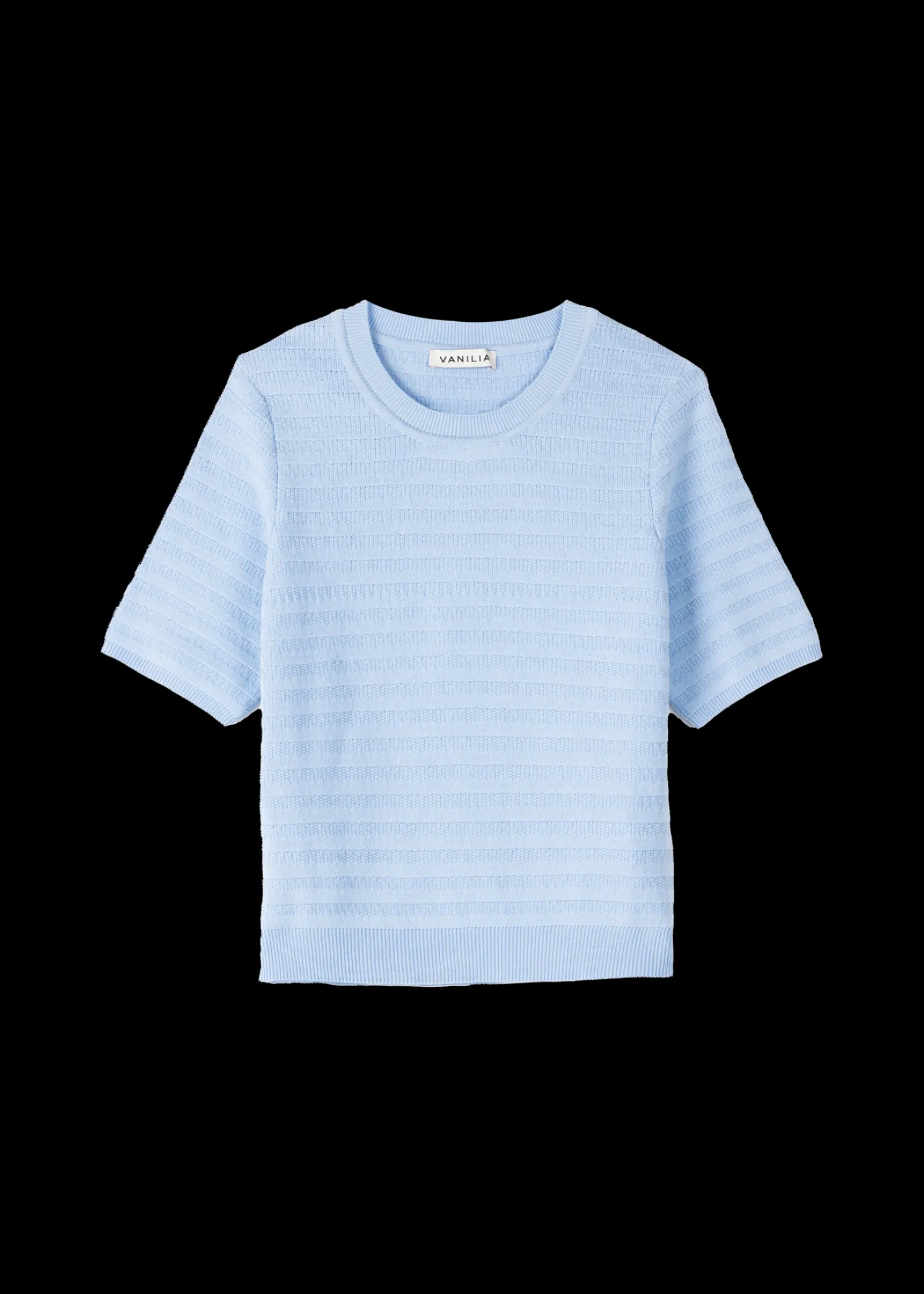Katoen Gebreide Top<Vanilia Online