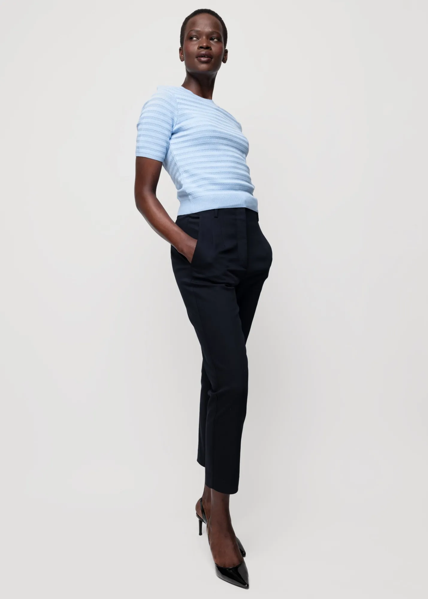 Katoen Gebreide Top<Vanilia Online