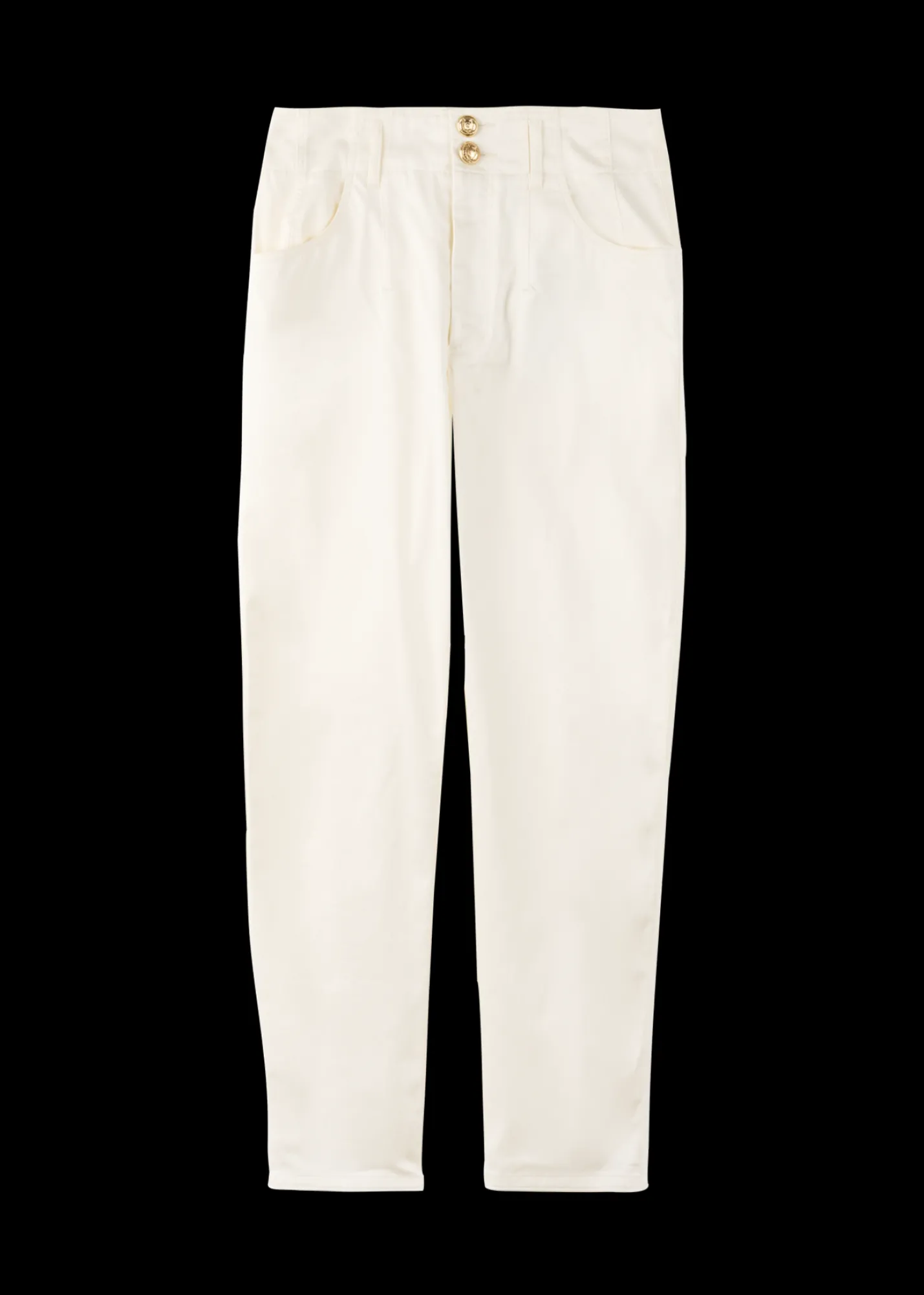 Katoenen Broek Tapered Fit<Vanilia Online