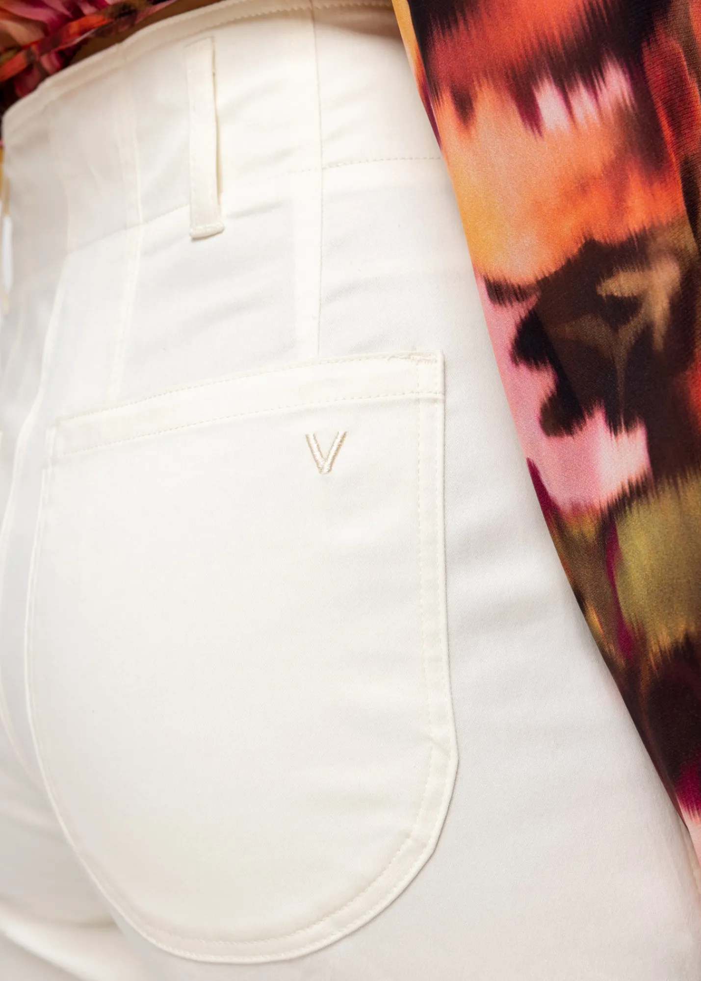 Katoenen Broek Tapered Fit<Vanilia Online