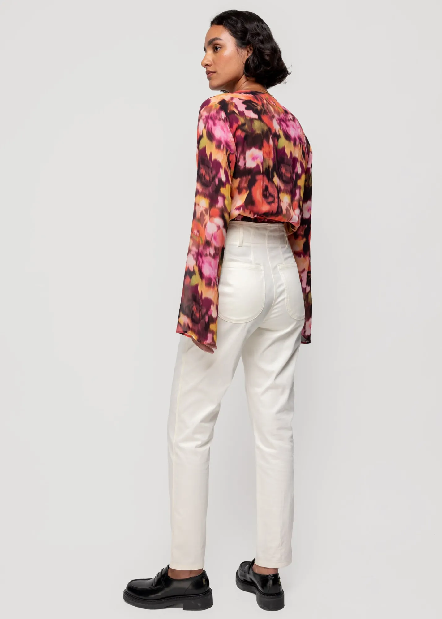 Katoenen Broek Tapered Fit<Vanilia Online