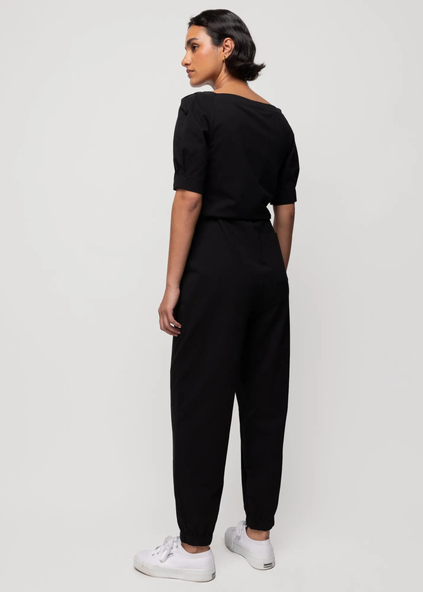 Katoenen Jumpsuit Met Vierkante Hals<Vanilia Hot