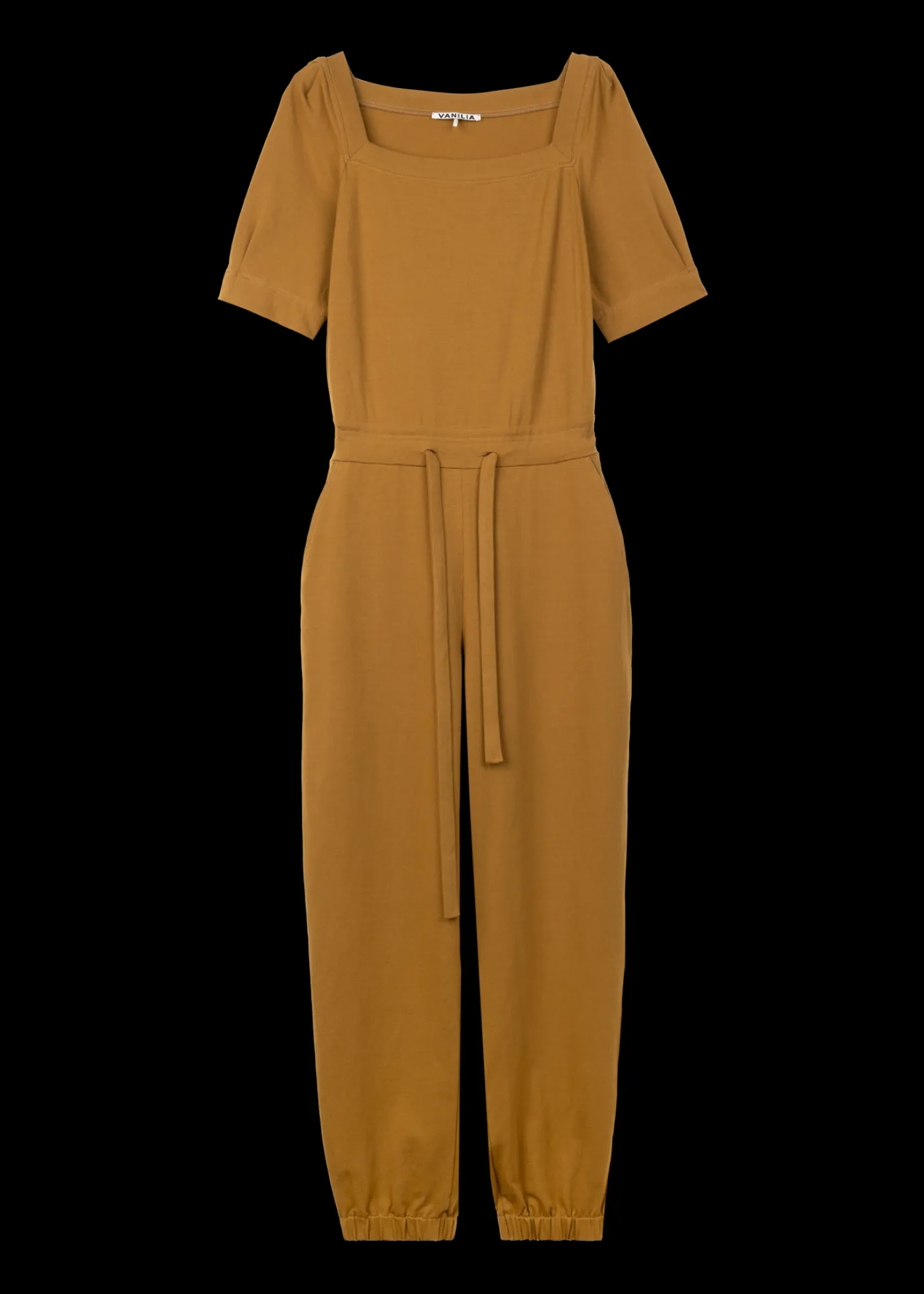Katoenen Jumpsuit Met Vierkante Hals<Vanilia Outlet