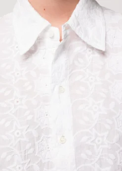 Katoenen Ripple Blouse<Vanilia Fashion