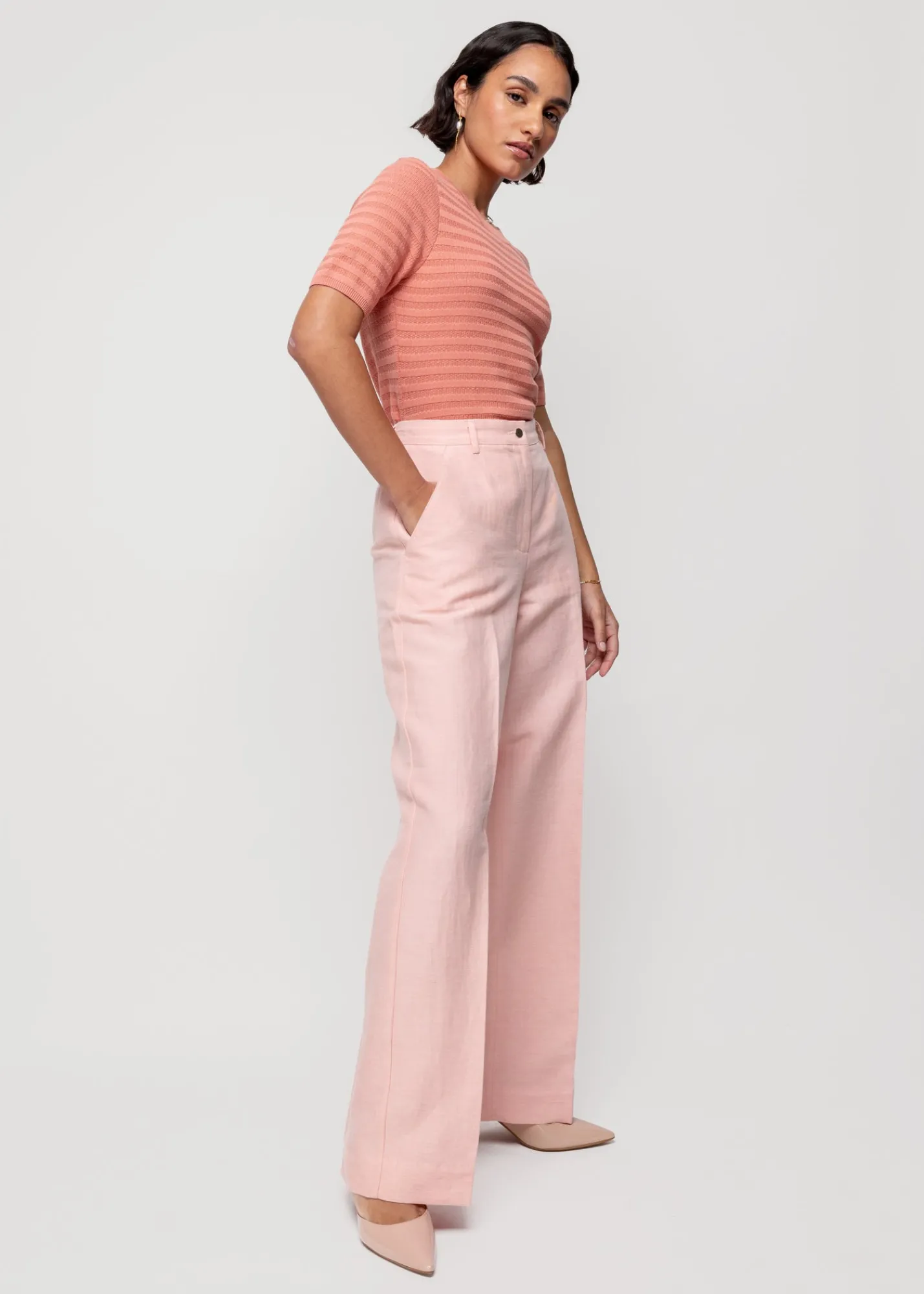 Linnen Pantalon<Vanilia Online