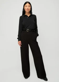 Long Sleeve Polo<Vanilia Sale