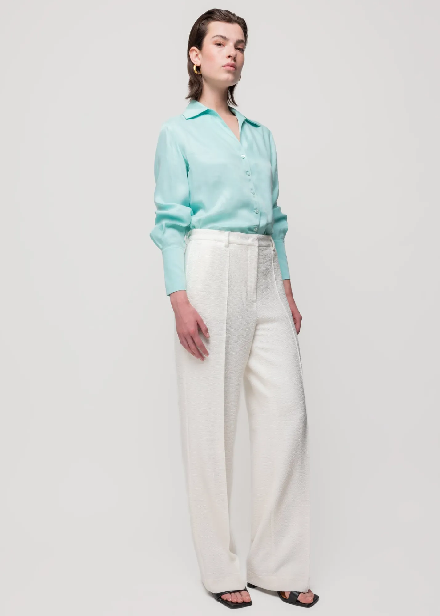 Lyocell Blouse<Vanilia Hot