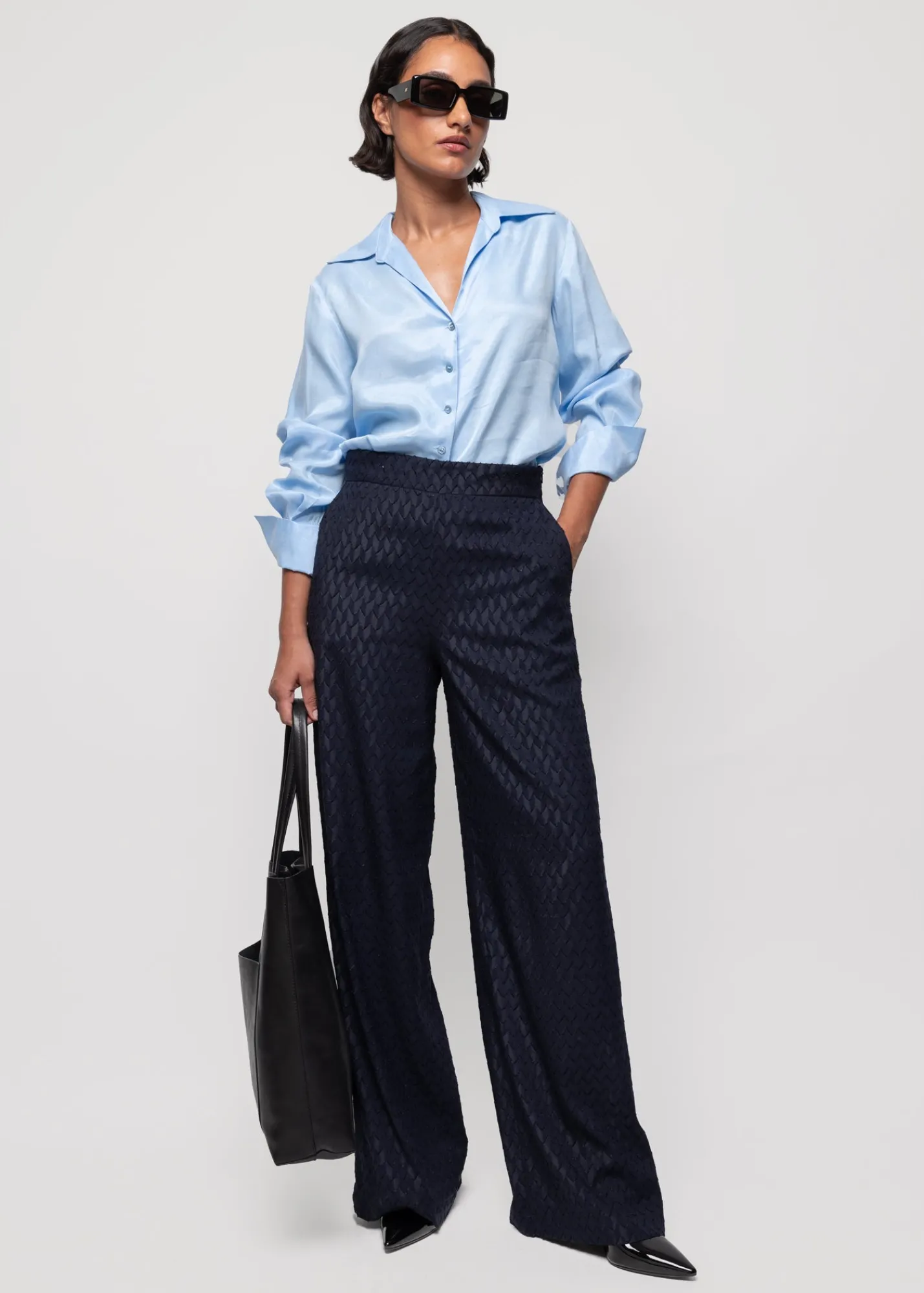 Lyocell Blouse<Vanilia Fashion