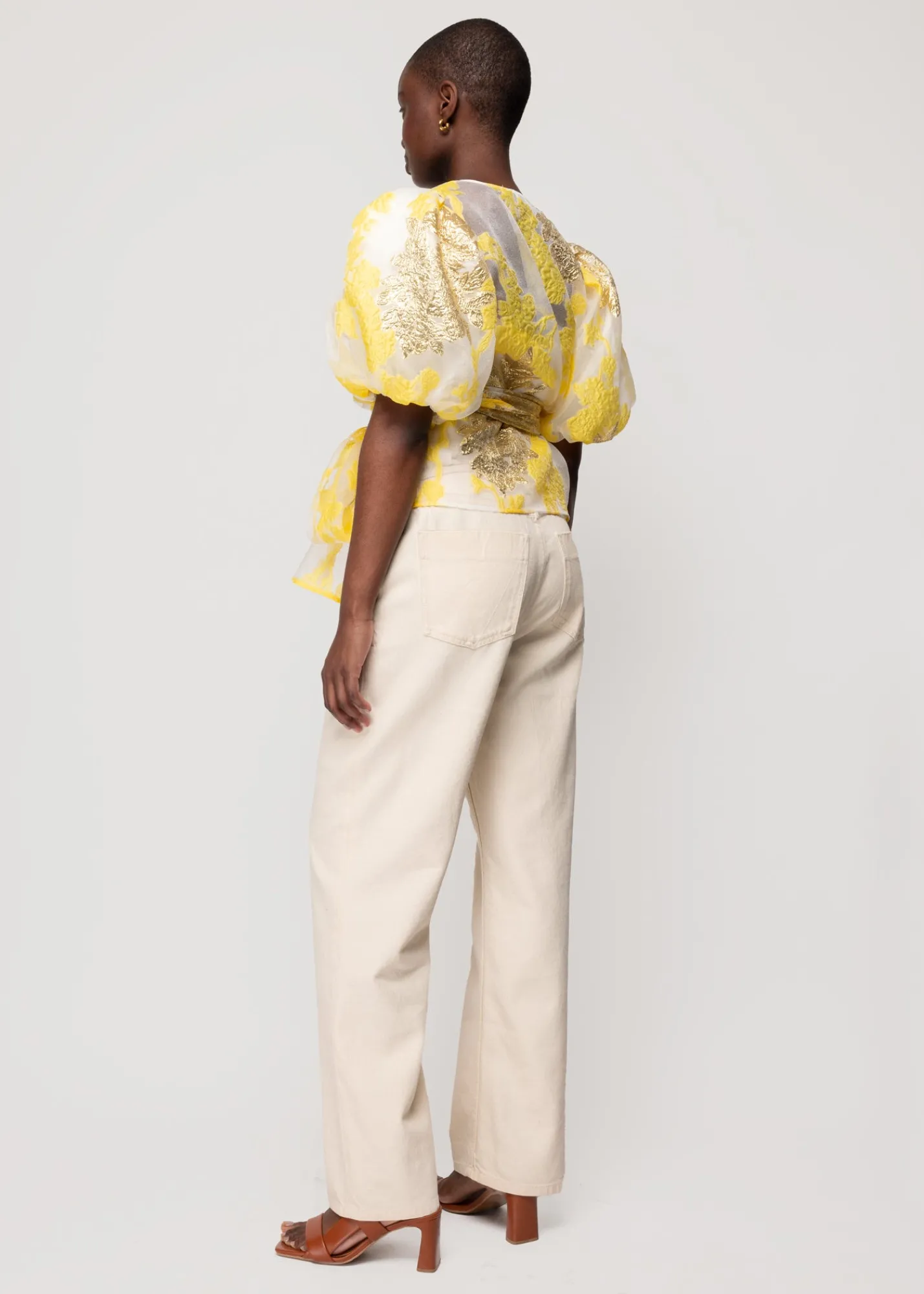 Organza Wrap Top<Vanilia Sale