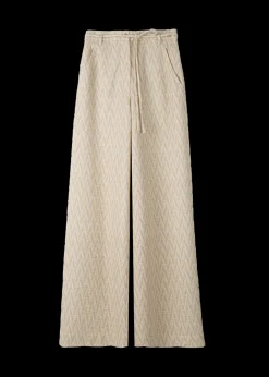 Pantalon Met Zigzag Structuur<Vanilia Sale