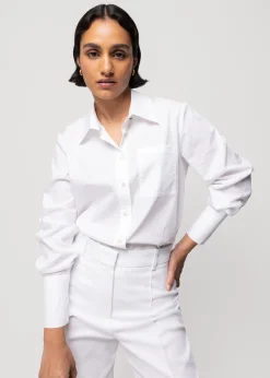Poplin Katoenen Blouse<Vanilia Online