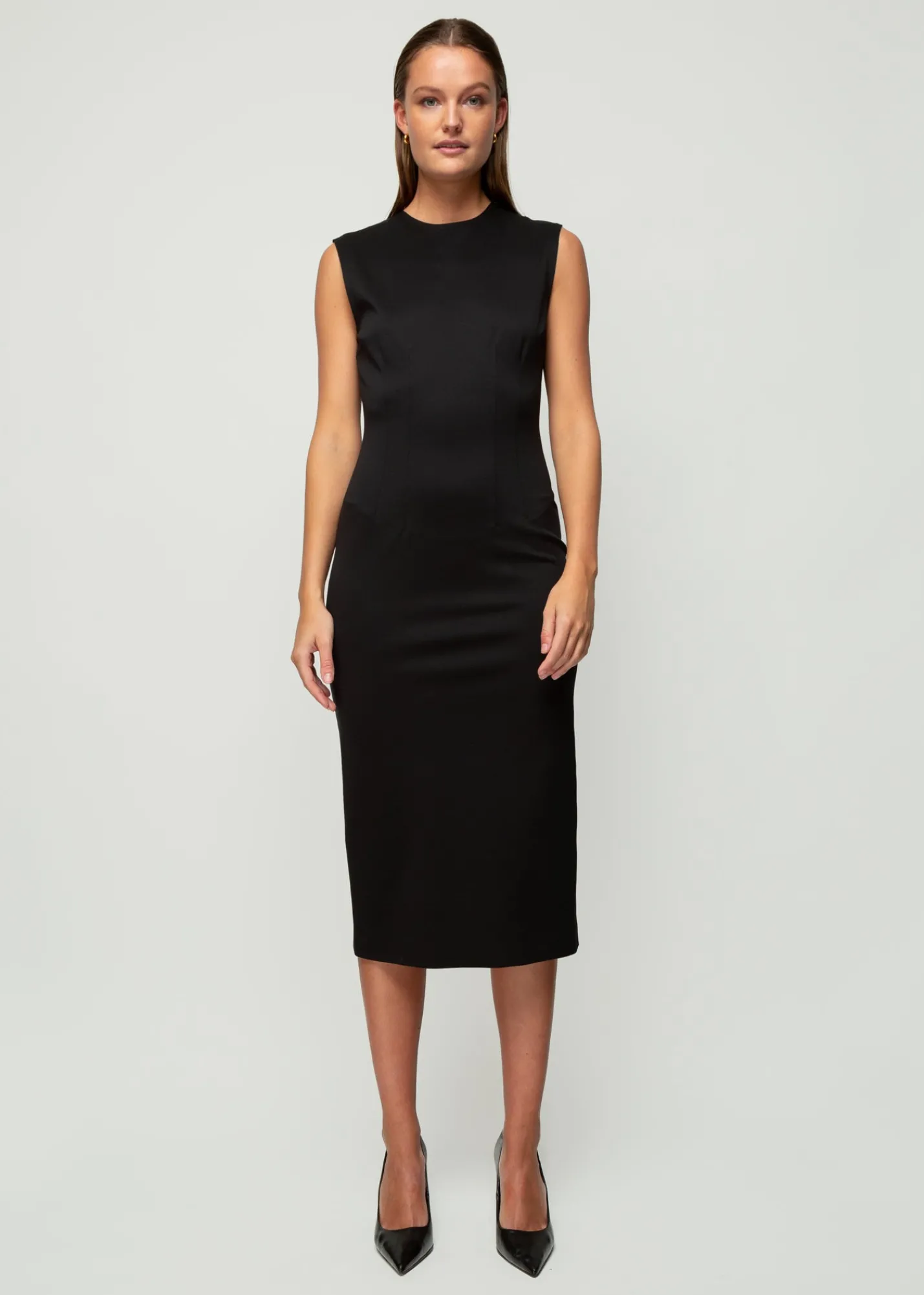 Punto Midi Jurk<Vanilia Sale