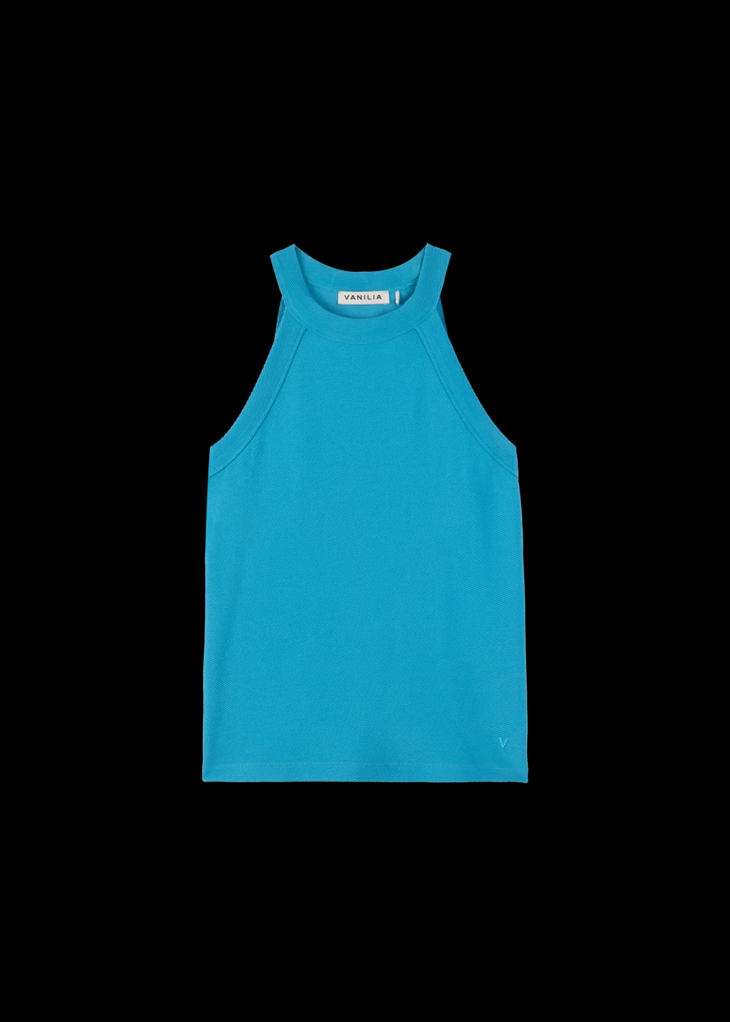 Rib Haltertop<Vanilia Best