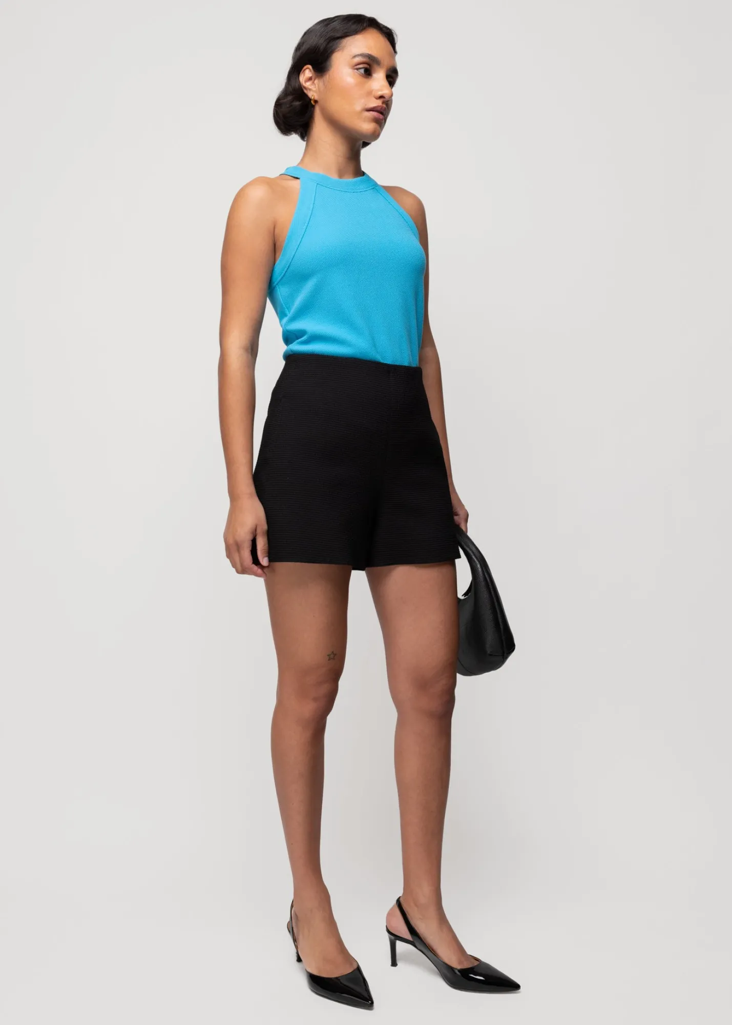 Rib Haltertop<Vanilia Best