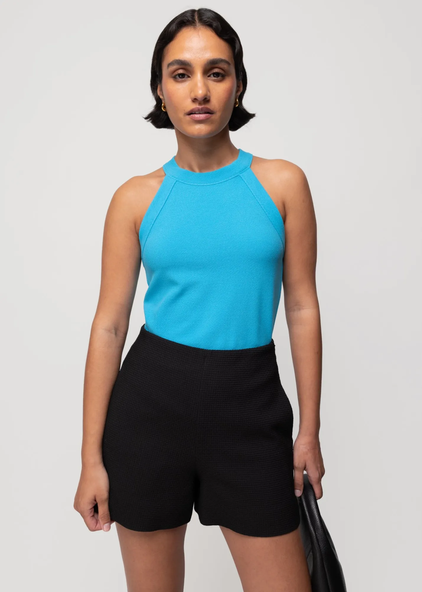 Rib Haltertop<Vanilia Best