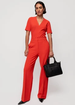 Rib Pantalon<Vanilia New