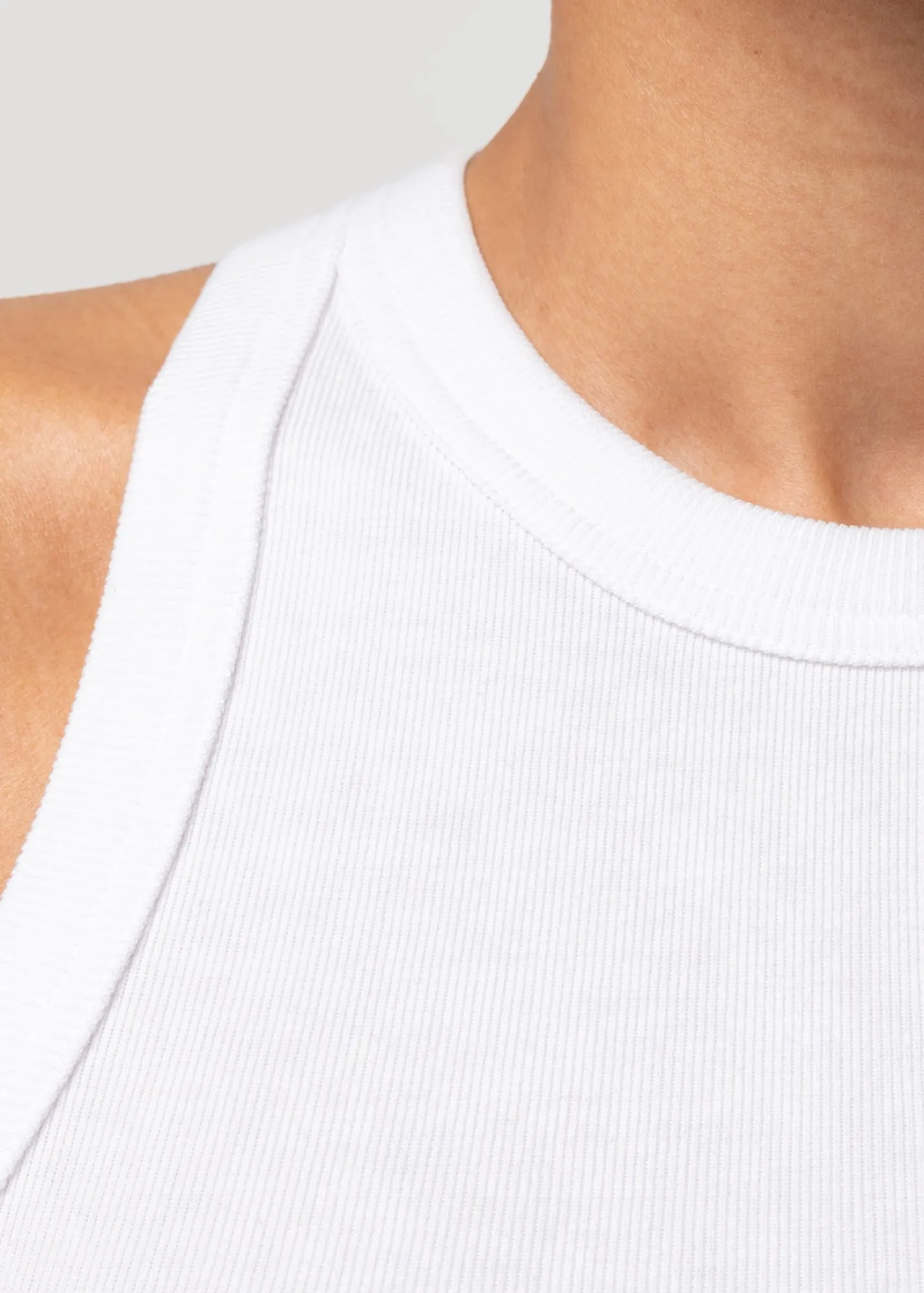 Rib Tanktop<Vanilia Discount